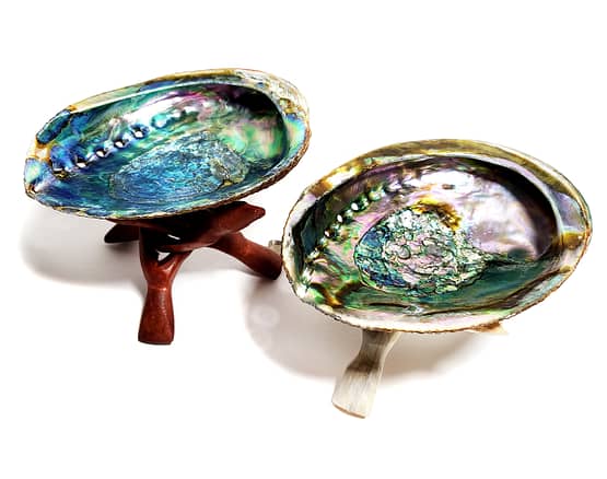 6-7" XL Sage Bowl, Smudge Bowl with Stand