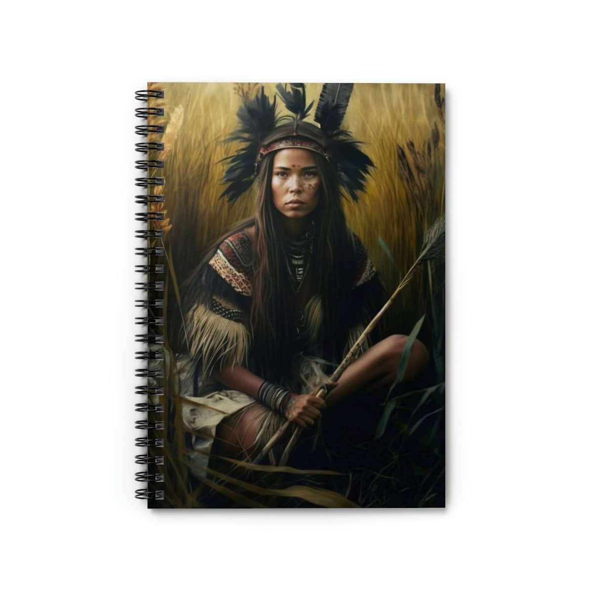 Spiritual Native Indian Princess Notebook